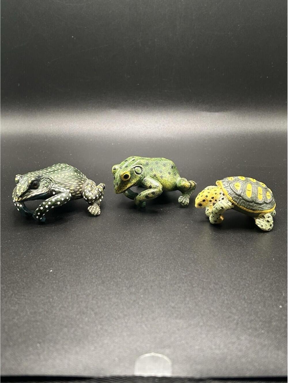 Vintage Set Of 3 Land & Sea Nature Series Planter Pot Hangers